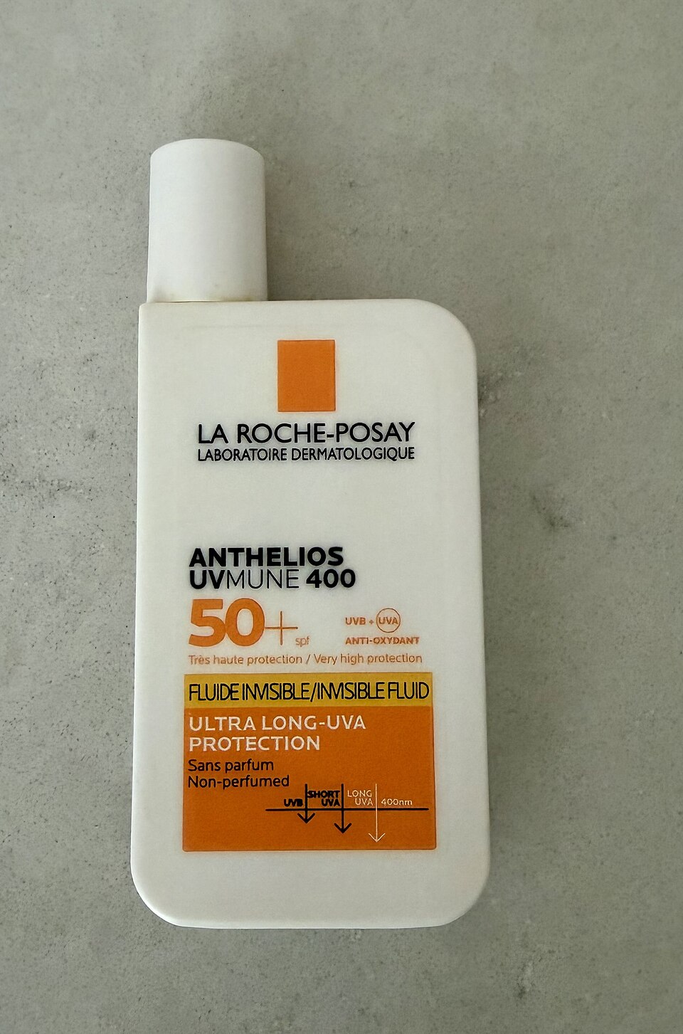 歐洲防曬品包裝上的 SPF 50+ 與圓圈 UVA 標示